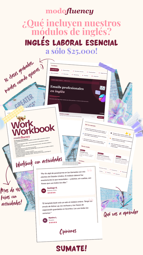 💼 Inglés laboral esencial | El inglés que te abre puertas en el mundo laboral