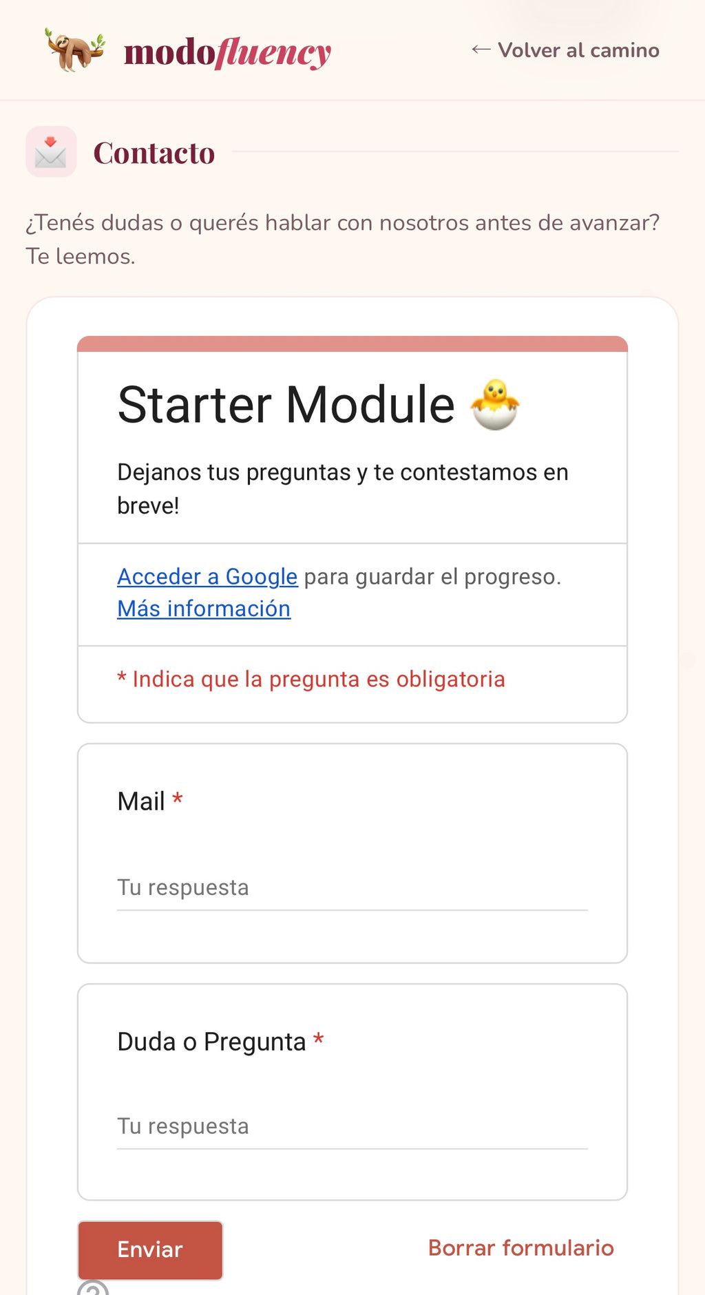 🐣 Starter Module | Inglés desde cero