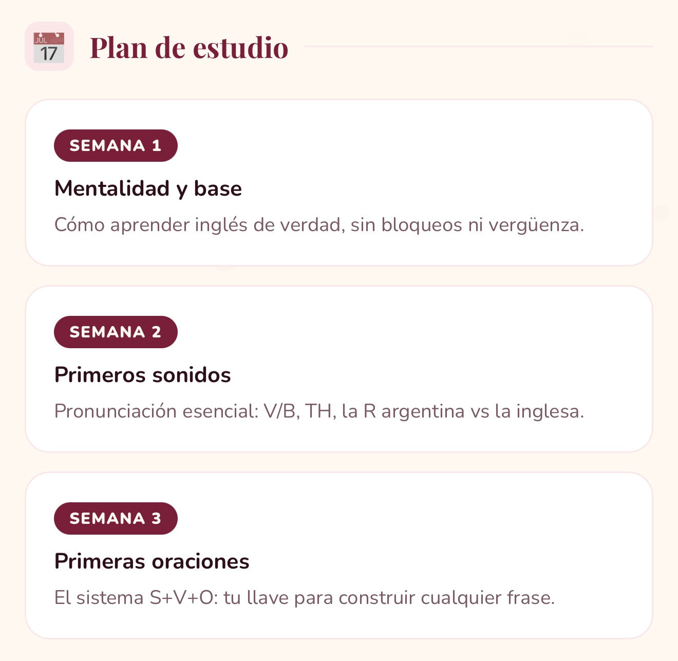 🐣 Starter Module | Inglés desde cero