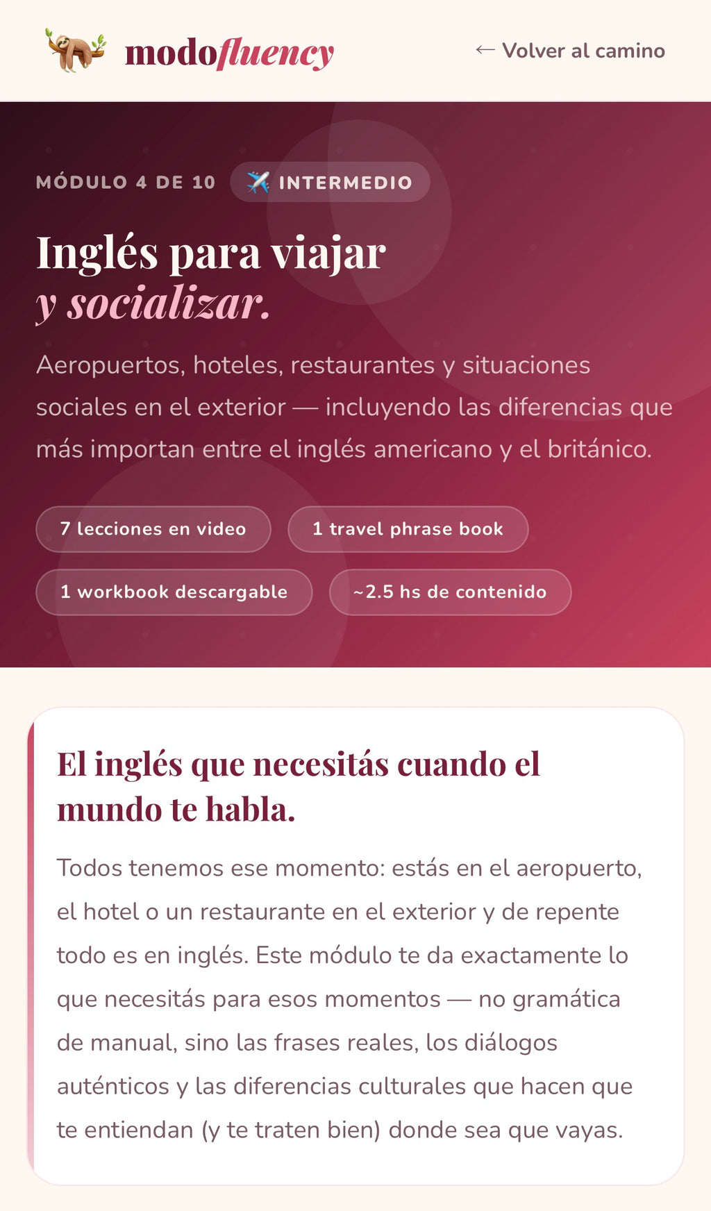 ✈️ Inglés para viajar y socializar | Inglés para moverte por el mundo