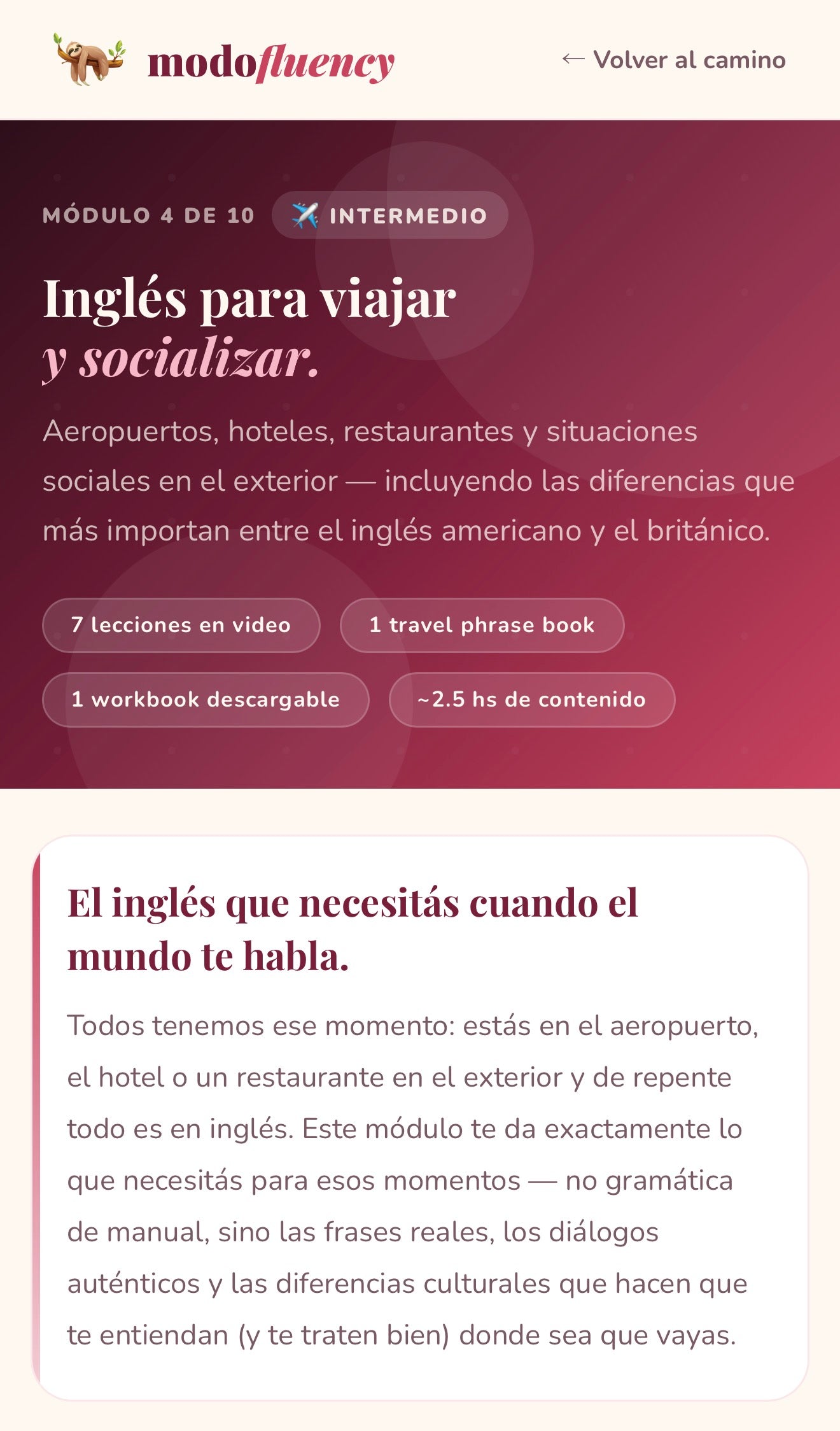 ✈️ Inglés para viajar y socializar | Inglés para moverte por el mundo