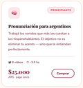 Pronunciación para argentinos