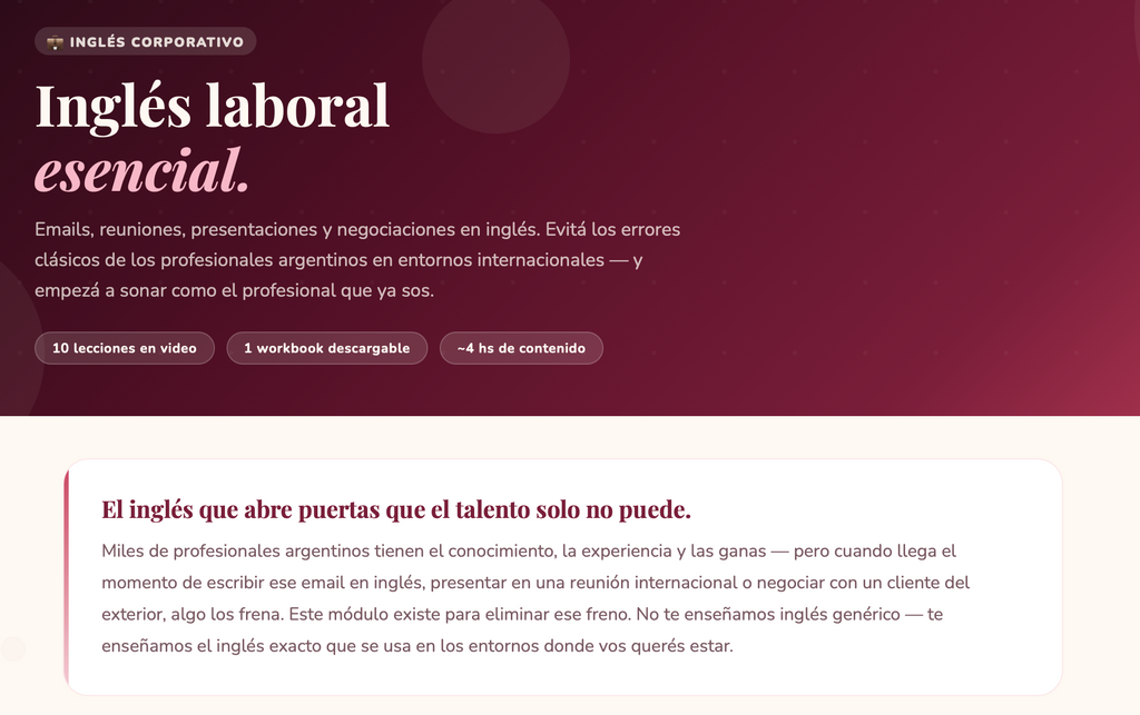 💼 Inglés laboral esencial | El inglés que te abre puertas en el mundo laboral